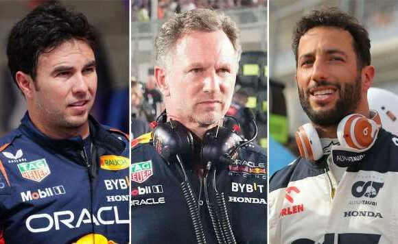 Christian Horner offers Ricciardo alternative to replace Perez at Red Bull