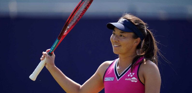 Britain’s Lily Miyazaki calls US Open debut ‘surreal’ after first-round victory