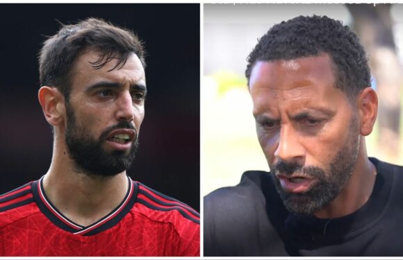 Man Utd hero Ferdinand left with ‘mouth wide open’ after Bruno Fernandes remarks