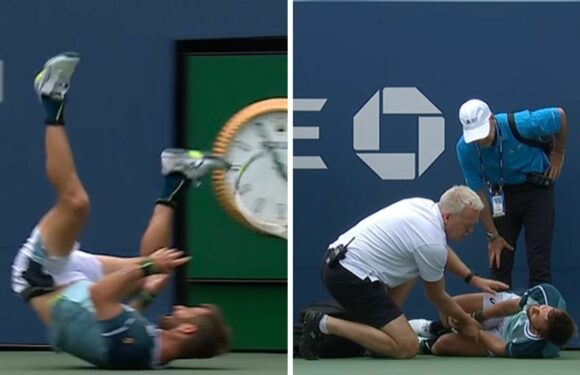 Moutet booed after fall against Murray moments after being denied picklle juice