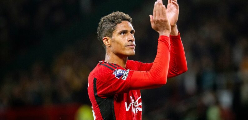 Raphael Varane 'could miss SIX WEEKS after injury in win over Forest'