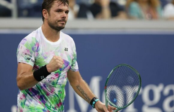 Stan Wawrinka makes US Open history after first-round win