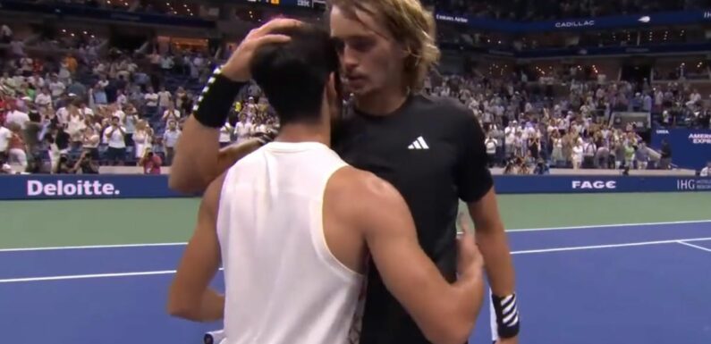 Alexander Zverev’s five-word net message to Carlos Alcaraz shows true feelings