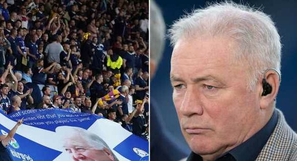 Ally McCoist slams ‘out of order’ Scotland supporters and brands them ‘SNP fans’