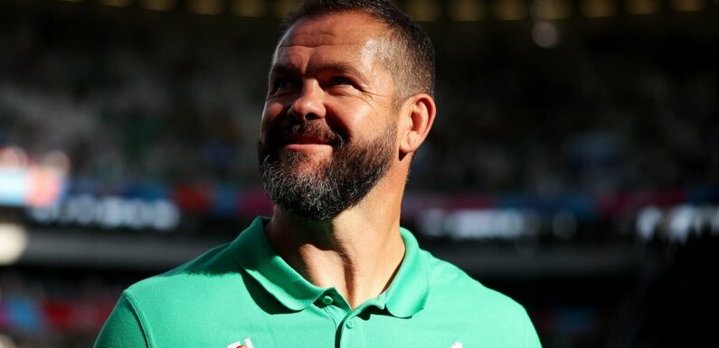 Andy Farrell's Ireland in rude health with just ONE injury absentee