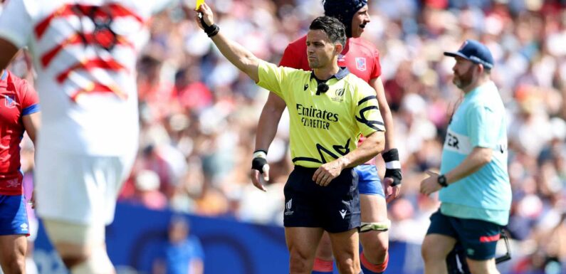 Argentina vs Samoa referee: Who is Rugby World Cup official Nic Berry