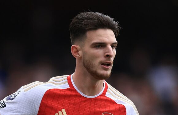 Arsenal believe Declan Rice's back injury is NOT long term