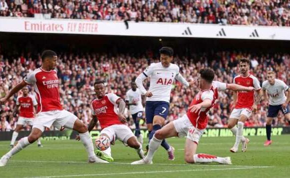 Arsenal lose Rice as Edu’s next task made clear in pulsating Spurs draw