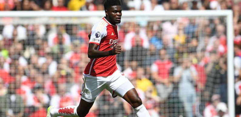 Arsenal midfielder Thomas Partey set to miss at least six weeks