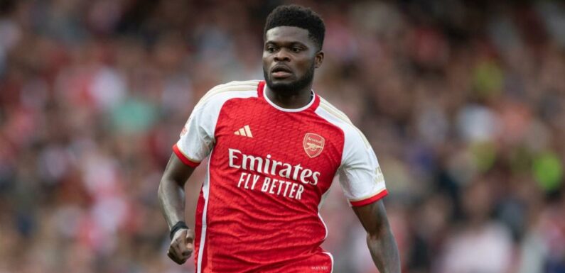 Arsenal provide update on Thomas Partey with star ruled out of Man Utd clash