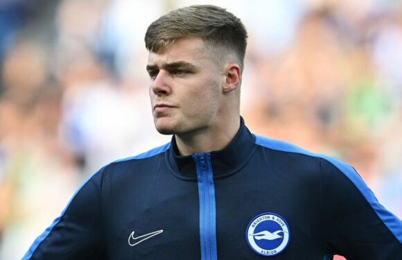 Brighton’s Evan Ferguson ‘seen leaving stadium’ as Seagulls suffer UEL nightmare