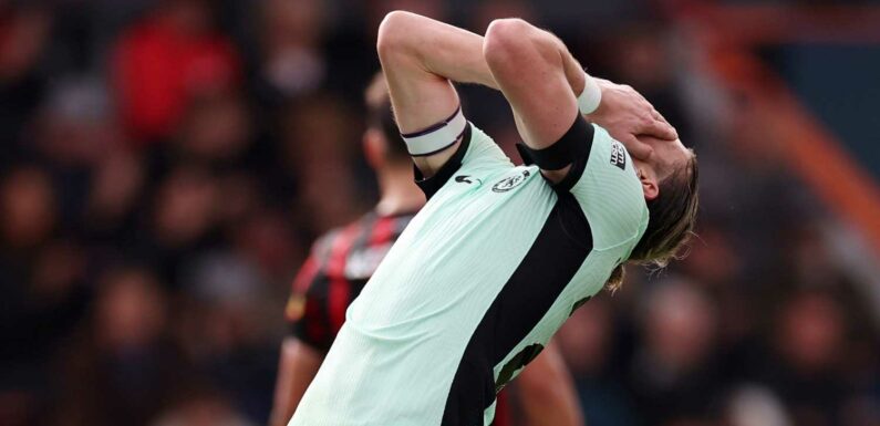 Chelsea struggle for control as drab season continues at Bournemouth