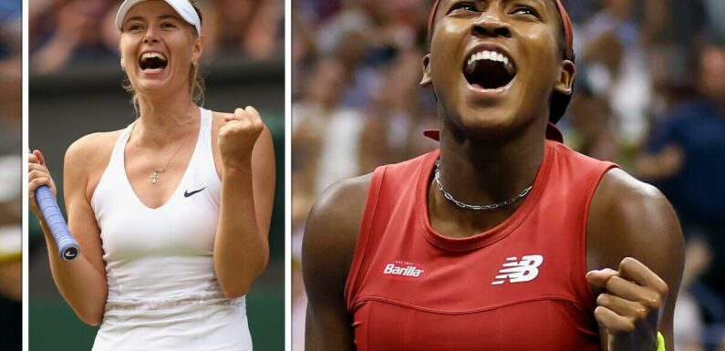 Coco Gauff in no doubt what Sharapova thinks after emulating her achievement