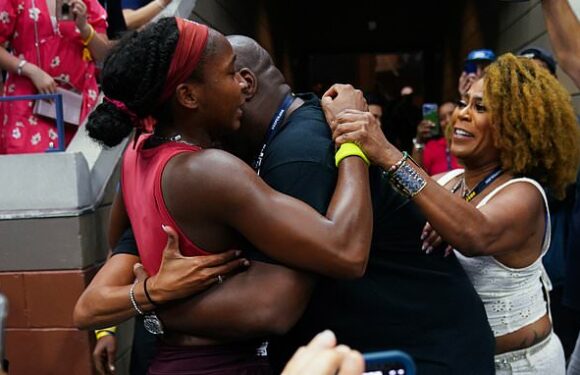 Coco Gauff pays tribute to her family after US Open win