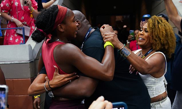 Coco Gauff pays tribute to her family after US Open win