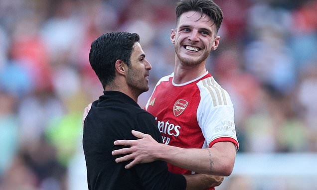 Declan Rice says Mikel Arteta was the main reason he joined Arsenal