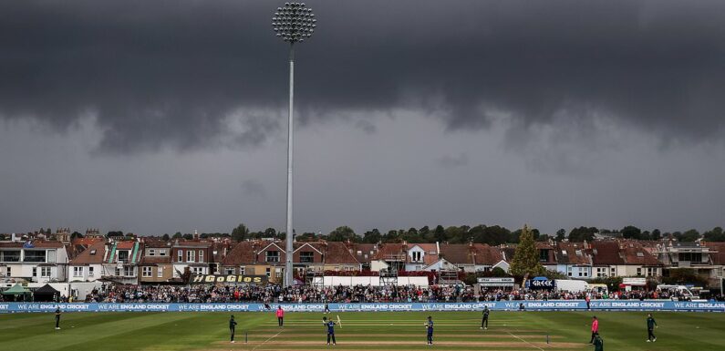 England's final match of the summer against Ireland ABANDONED