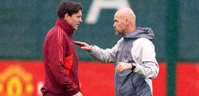 Erik ten Hag receives double Man Utd injury boost ahead of Bayern Munich clash