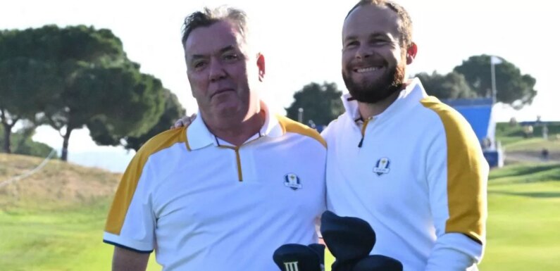 Fears over health of two Ryder Cup caddies who were seen struggling in Rome heat