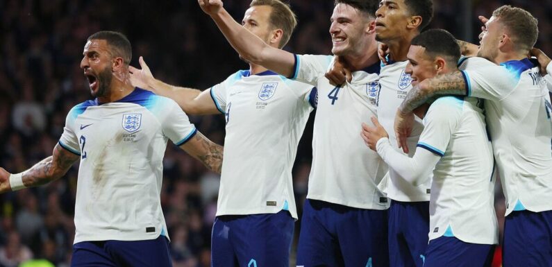 Four England stars impress Gareth Southgate as England beat Scotland