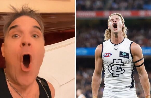 From Lygon Street to Robbie Williams’ bed, ecstatic Carlton fans celebrate