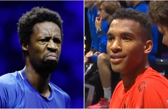 Gael Monfils causes Laver Cup argument as Felix Auger-Aliassime left fuming