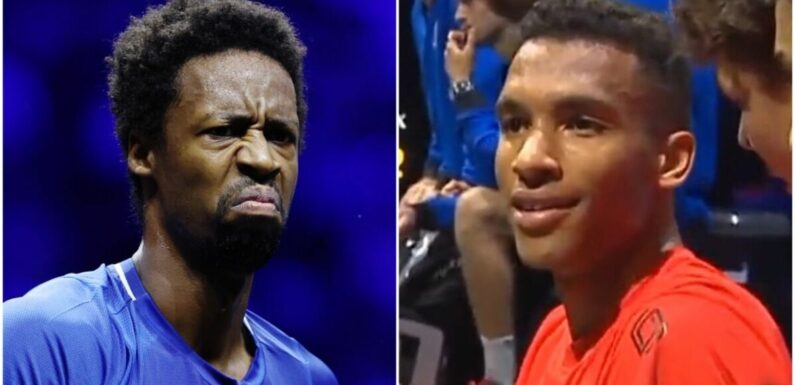 Gael Monfils causes Laver Cup argument as Felix Auger-Aliassime left fuming