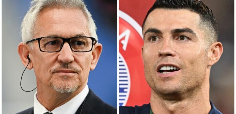 Gary Lineker hails Ronaldo for classy gesture to victims of Morocco earthquake