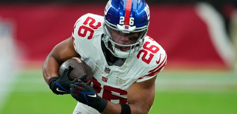 Giants HC Brian Daboll not yet ruling Saquon Barkley (ankle) out for game vs. 49ers