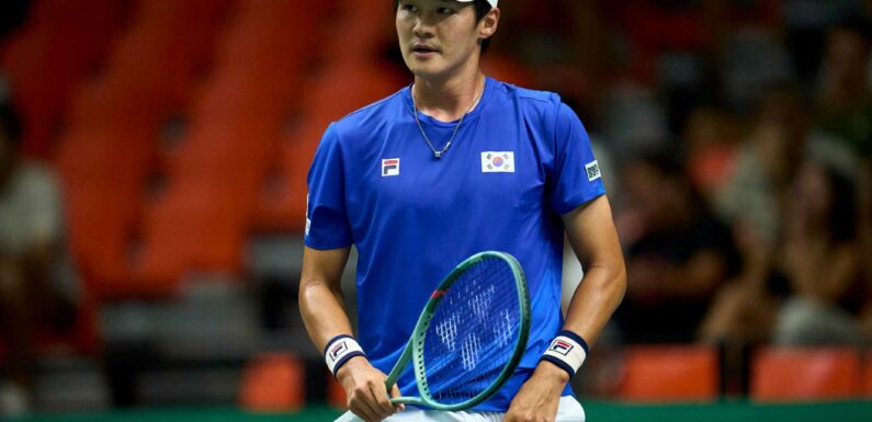 Huge on-court tantrum by South Korean tennis star leads to government criticism