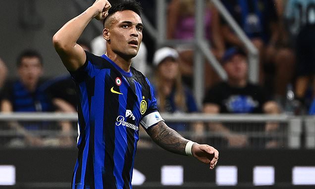 Inter Milan 4-0 Fiorentina: Captain Lautaro Martinez's at the double