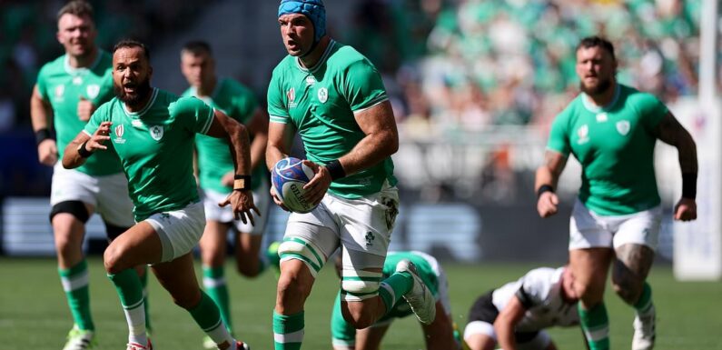 Ireland need to mix and match their team for Tonga test