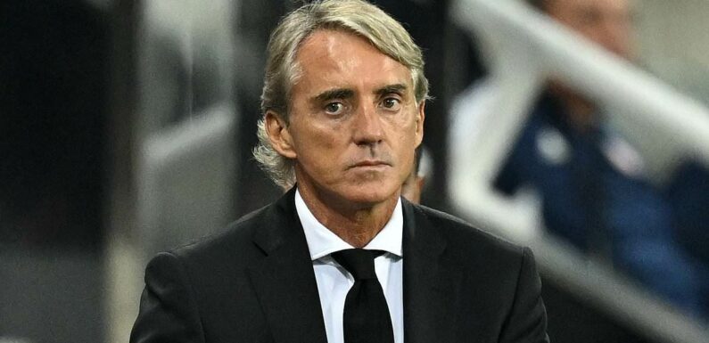 Italian football chiefs may sue former Italy coach Roberto Mancini