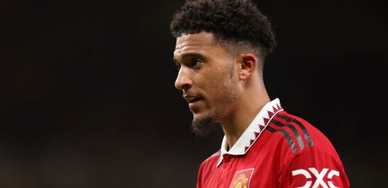 Jadon Sancho fires back at Man Utd boss Erik ten Hag after scathing criticism