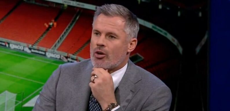 Jamie Carragher says Arsenal star will stop them from winning the Premier League