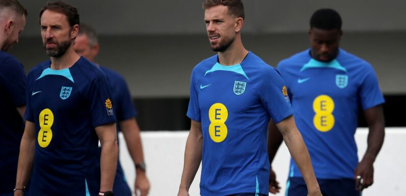 Jordan Henderson picked in England’s XI vs Ukraine despite Saudi controversy