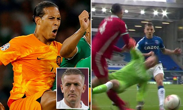 Jordan Pickford 'is responsible for the downfall of Virgil van Dijk'