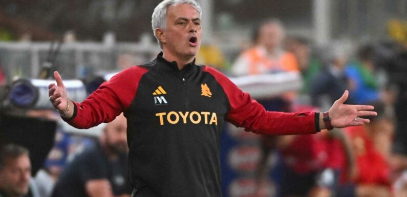 Jose Mourinho ruing ‘worst start’ of his career after Roma thrashed 4-1 at Genoa