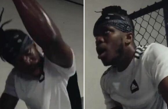 KSI ‘almost passes out’ as boxing training for Tommy Fury fight gets intense