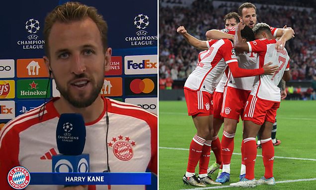 Kane admits he's 'excited for what's to come' at Bayern after win