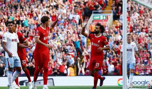 Liverpool 3-0 Aston Villa: Reds score three in comfortable win