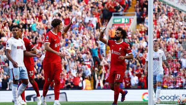 Liverpool 3-0 Aston Villa: Reds score three in comfortable win