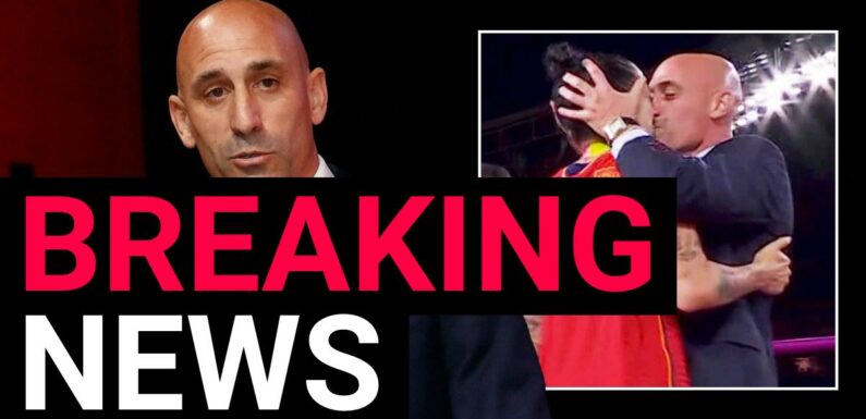 Luis Rubiales suspended from all football activity as Spanish FA issue apology