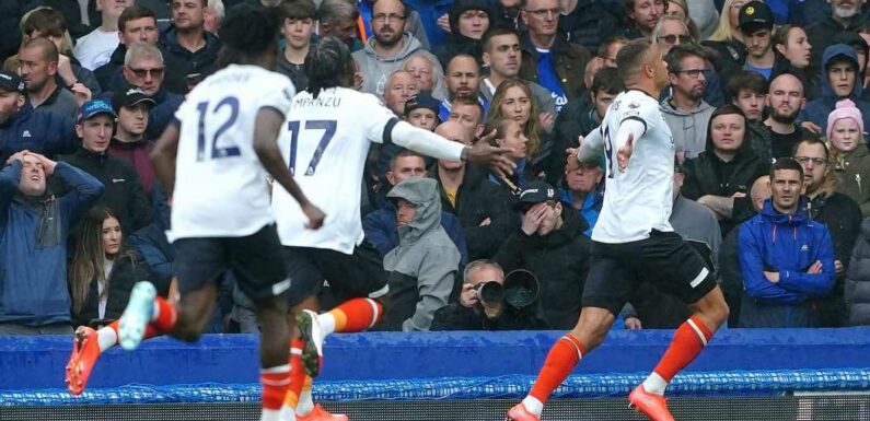 Luton celebrate landmark Premier League win to turn up heat on Everton