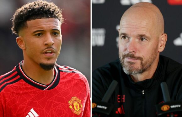 Man Utd boss Erik ten Hag to hold showdown talks with Jadon Sancho after row