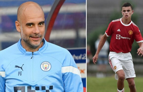 Man Utd ‘set to lose 17-year-old wonderkid to Man City’ in latest transfer blow