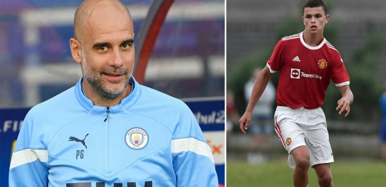 Man Utd ‘set to lose 17-year-old wonderkid to Man City’ in latest transfer blow