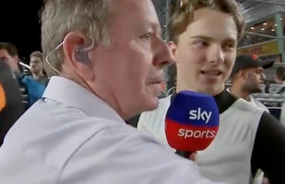 Martin Brundle apologises to Piastri and admits ‘that wasn’t my finest gridwalk’