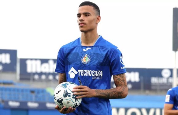 Mason Greenwood makes Getafe debut 20 months after last appearance for Man Utd