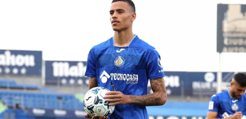 Mason Greenwood makes Getafe debut 20 months after last appearance for Man Utd